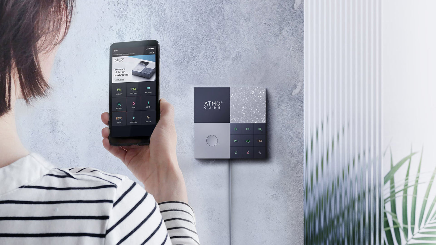 Atmocube – Indoor Air Quality  Monitor
